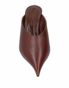 Mugler Womens Mules & Clogs in Brown