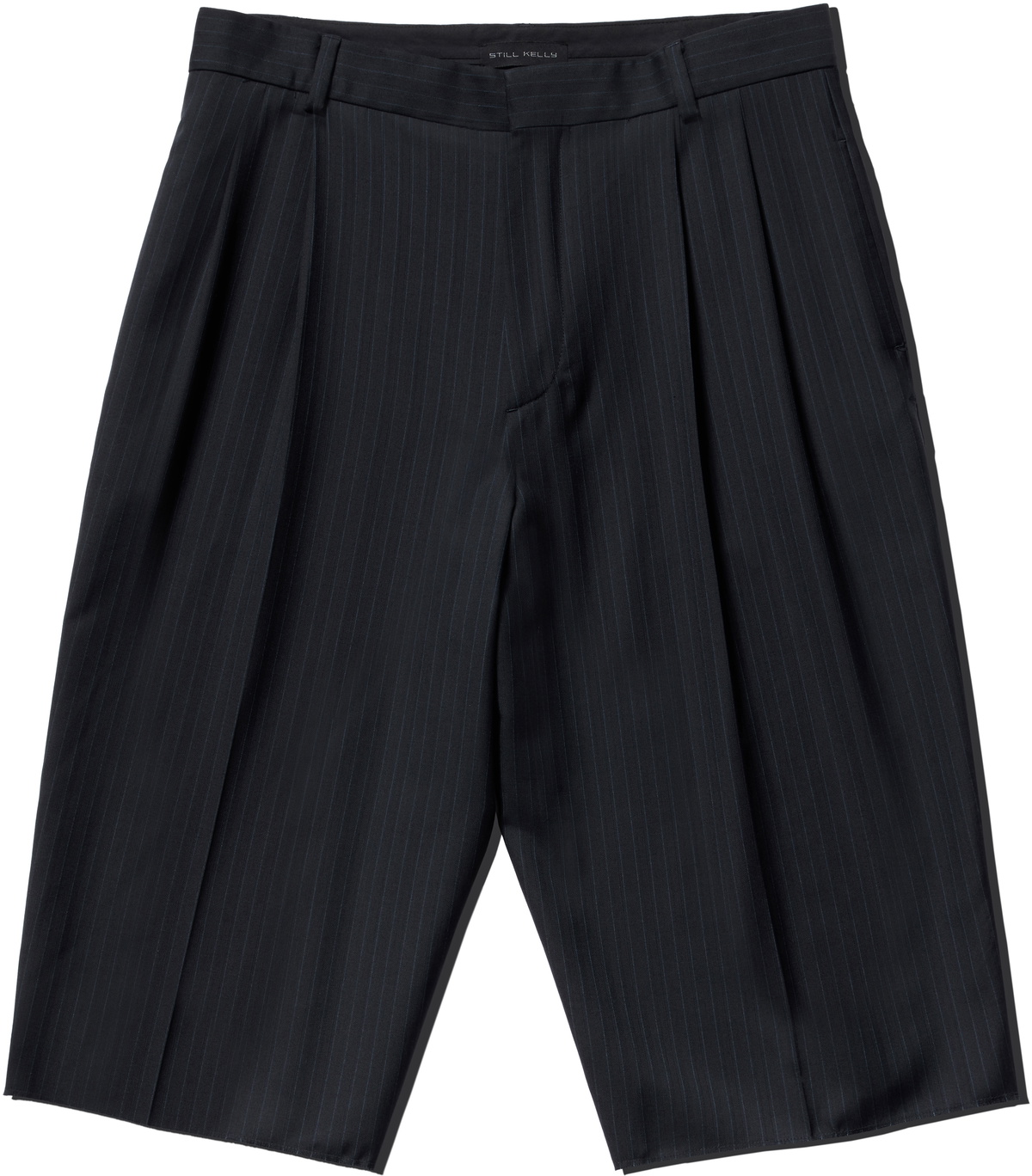 Still Kelly Navy Tailored Shorts