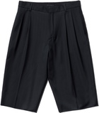 Still Kelly Navy Tailored Shorts