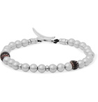 Mikia - Silver Beaded Bracelet - Silver