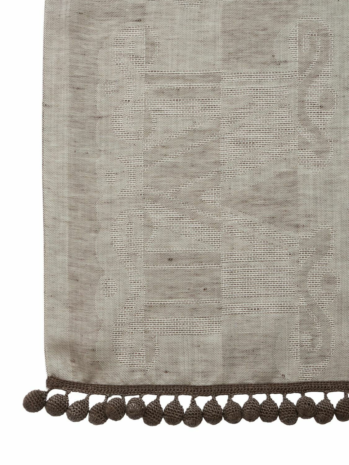 MAX MARA - Fumana Wool & Linen Scarf Max Mara