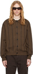 mfpen Brown Formal Cardigan