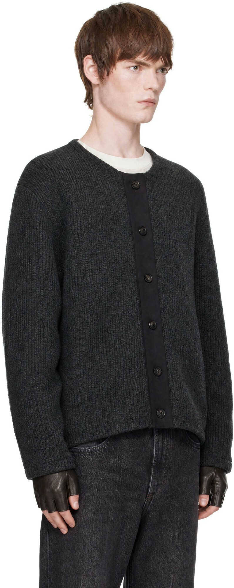 OUR LEGACY Gray Liner Cardigan