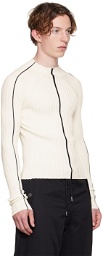 Dion Lee SSENSE Exclusive White Sweater