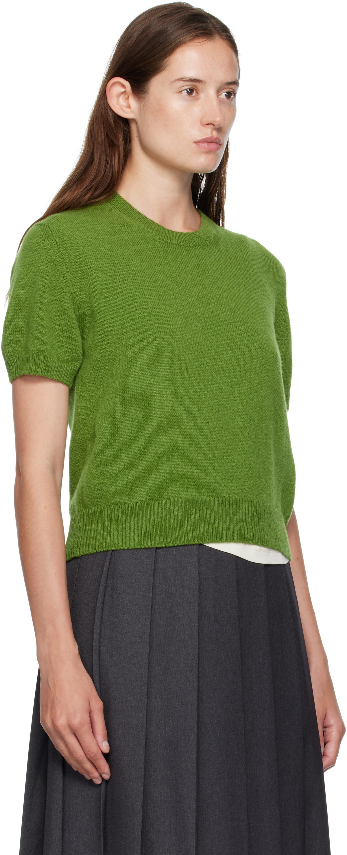 &Daughter Green Wicklow T-shirt