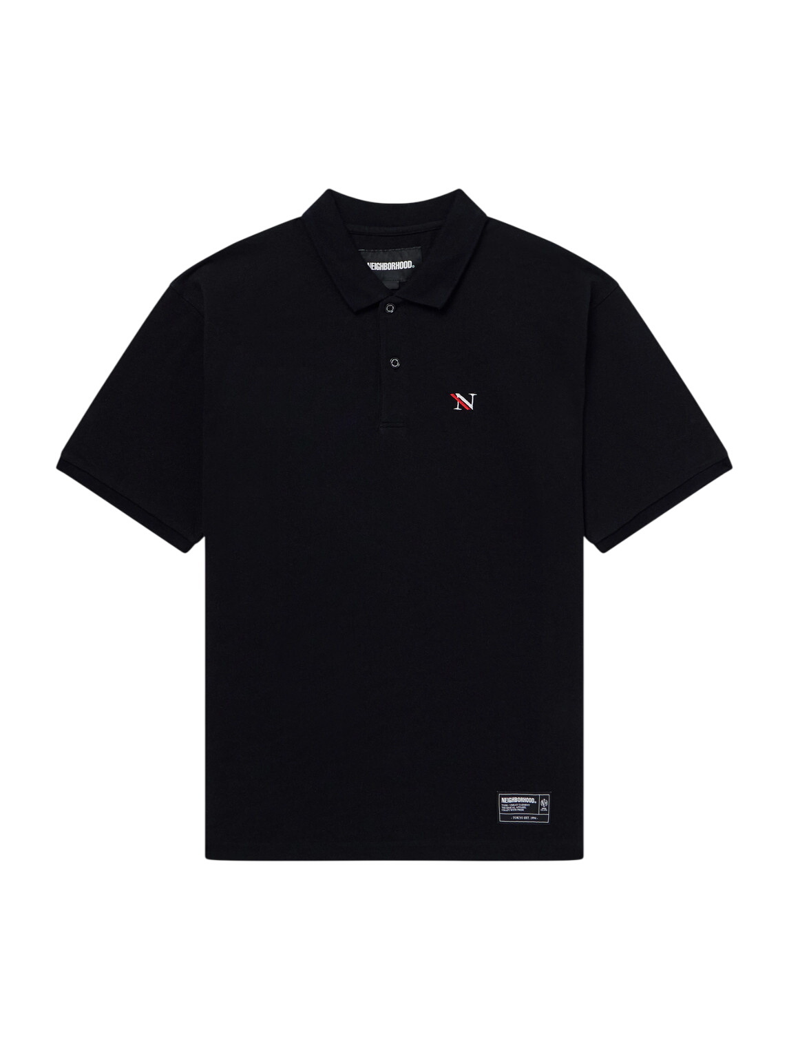 Neighborhood Men's Anchor Hawaiian Shirt in Black Neighborhood