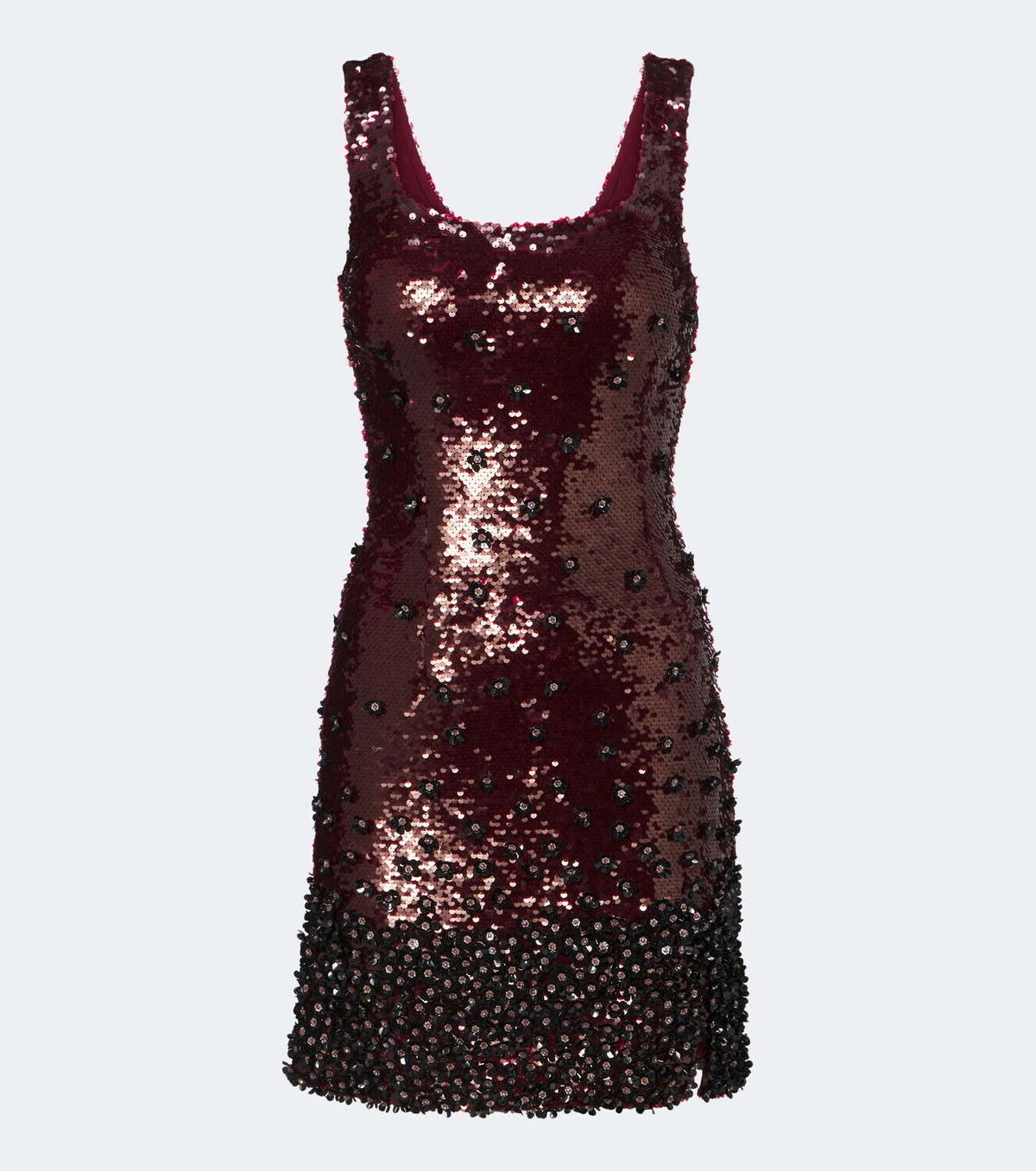 Là Fuori Embellished floral minidress