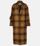 Loewe Fringed mohair and wool coat