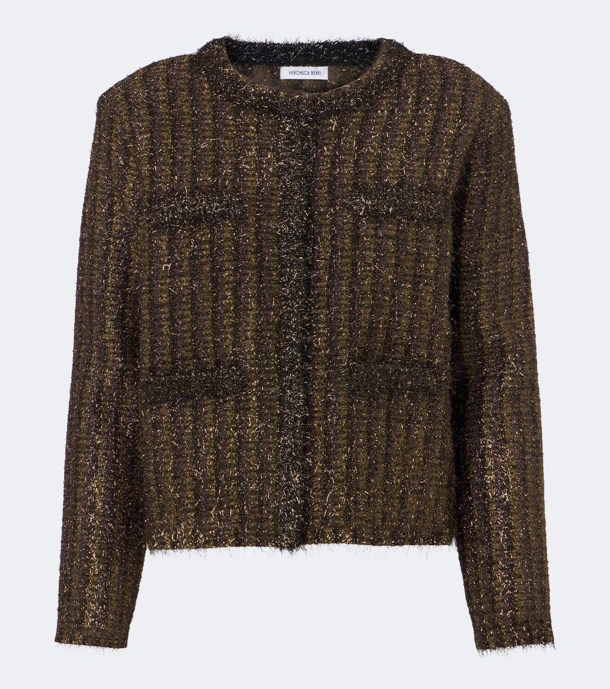Veronica Beard Keziah cropped knitted jacket