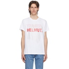 Helmut Lang White Thanks Standard T-Shirt