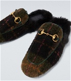 Gucci - Princetown faux fur slippers