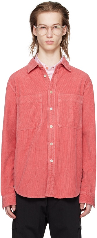 Photo: PS by Paul Smith Pink Corduroy Shirt
