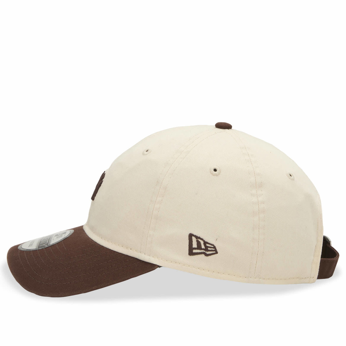 New Era New York Yankees Mini Washed 9Twenty Cap in Natural/Brown 