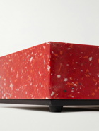 Space Available - Technics 1210/1200 Marble-Effect Recycled Plastic and Wood Turntable Case