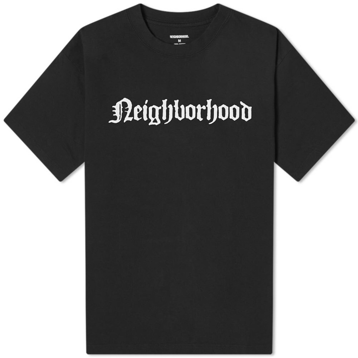 Photo: Neighborhood Men's 3204 T-Shirt in Black