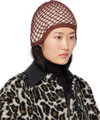Maison Margiela Orange Handmade Lurex Beanie