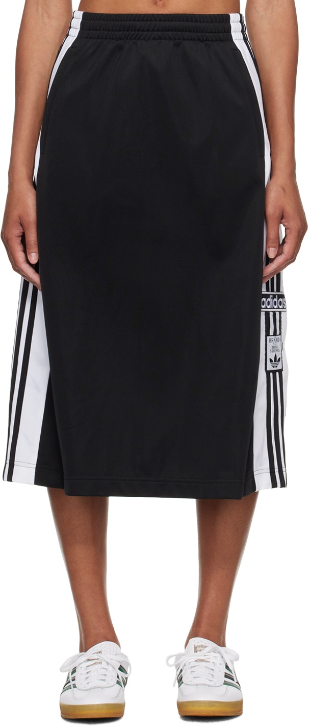 Photo: adidas Originals Black Adibreak Midi Skirt