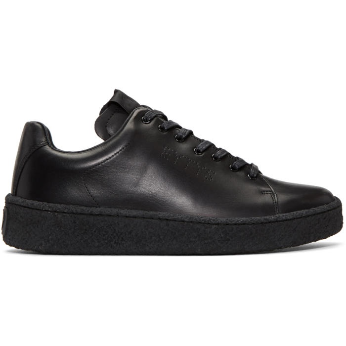 Photo: Eytys Black Leather Ace Sneakers