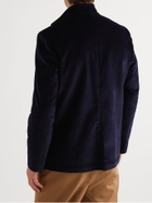 MP Massimo Piombo - Guru Cotton-Blend Corduroy Blazer - Blue