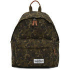 Eastpak Khaki Camo Padded Pakr Backpack