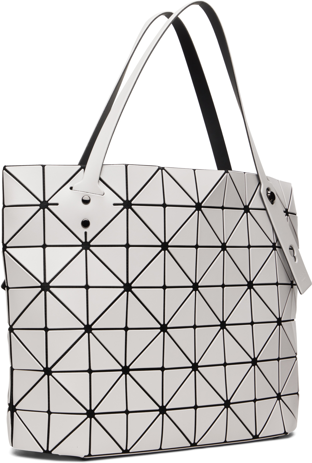 BAO BAO ISSEY MIYAKE Gray Rock Matte Bag