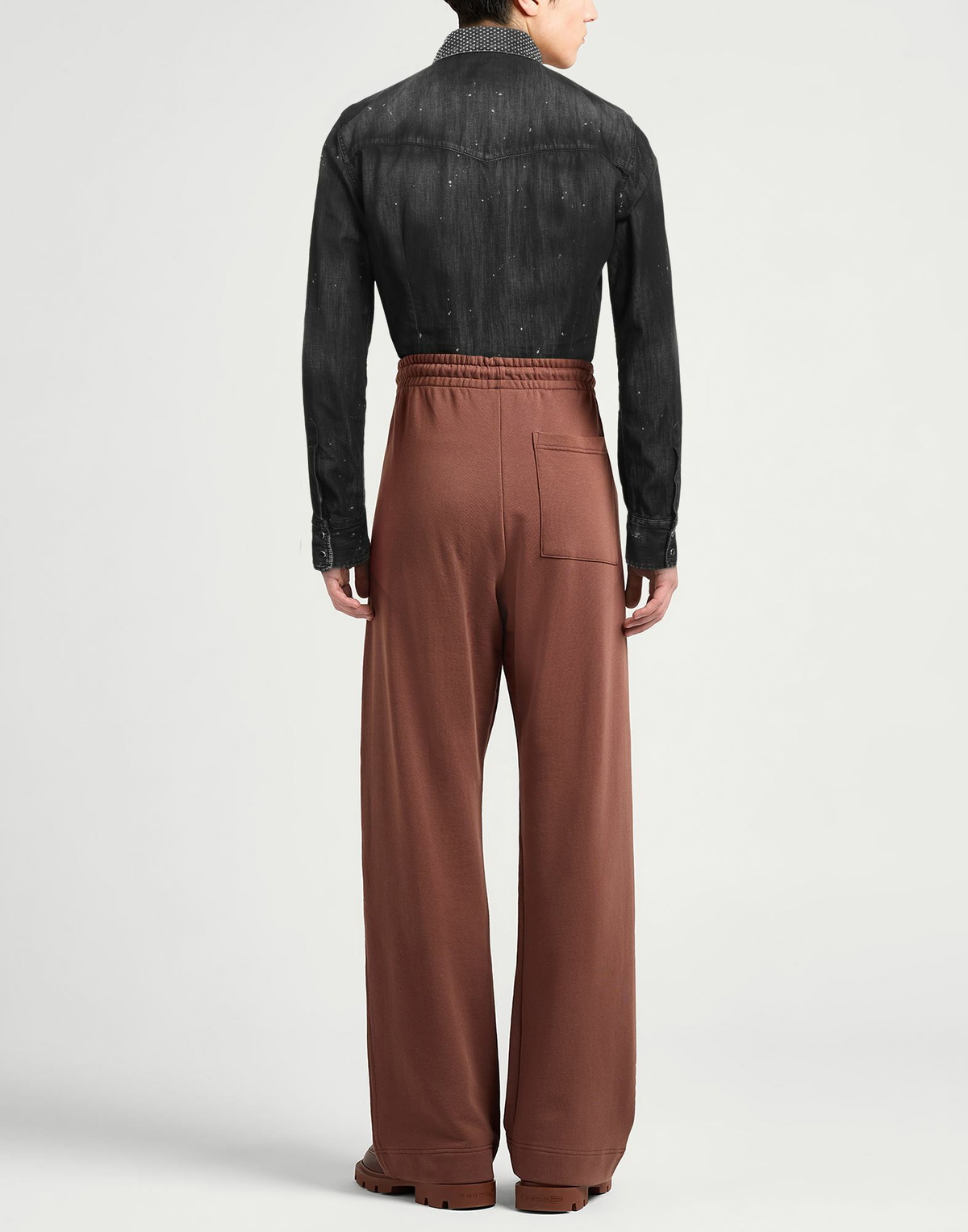 Dsquared2 Mens Denim shirt in Black
