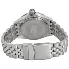 Gevril Wall Street GMT Black Dial Pepsi Bezel Mens Watch 4952B