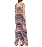 Alanui - Sarape sequined striped maxi dress