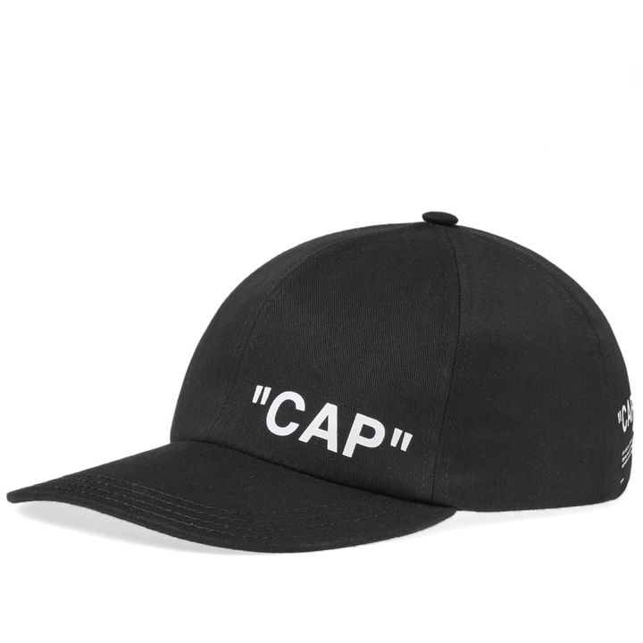 Photo: Off-White Quote Baseball Cap