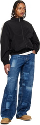 Palm Angels Blue LA Times Edition Jeans