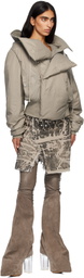 Rick Owens DRKSHDW Black Concordians Sisynap Miniskirt