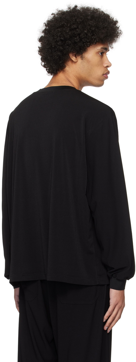 Birrot Black Lay1 Boxy Long Sleeve T-Shirt