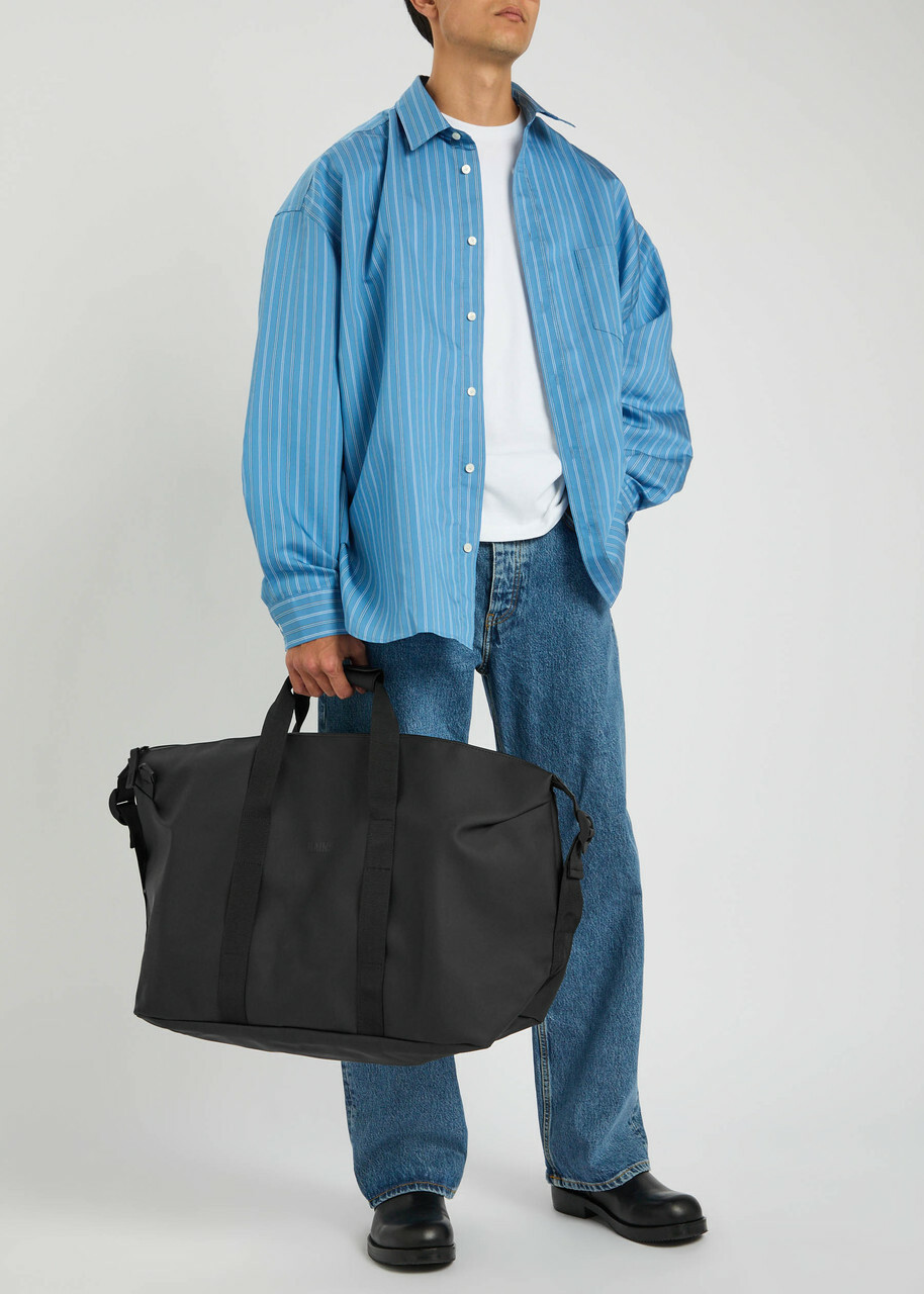 Rains Hilo Weekend Rubberised Holdall - Black - One Size