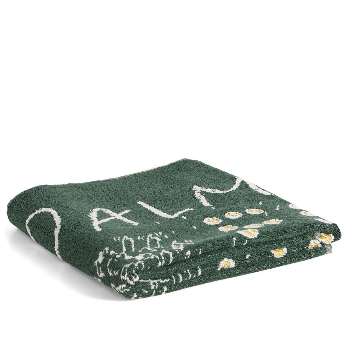 END. x Palmes Men's Crowd Tennis Towel in Green 