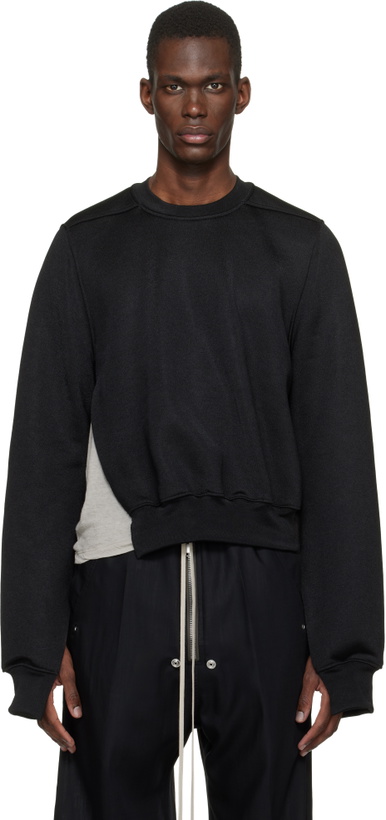Photo: Rick Owens Black Temple Vega Sweatshirt