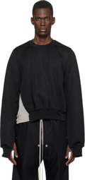 Rick Owens Black Temple Vega Sweatshirt