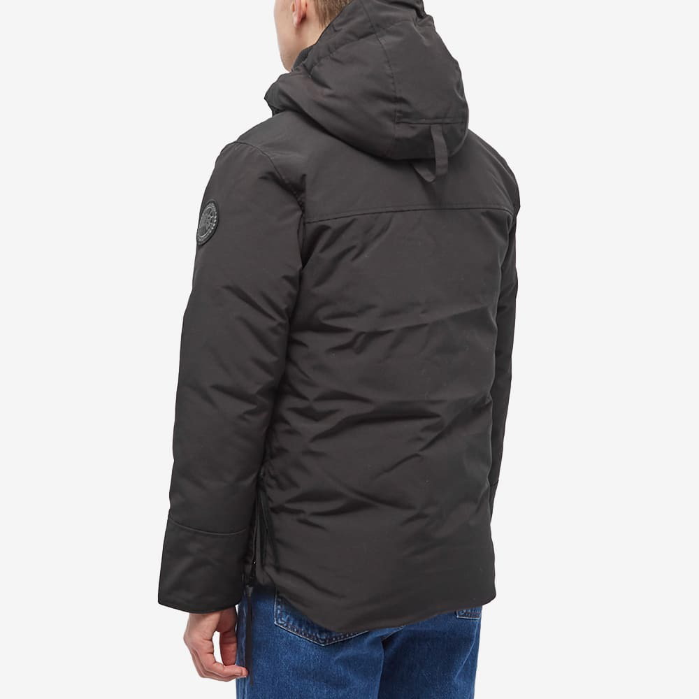 Canada Goose Men's Label Maitland Parka Jacket in Black Canada Goose