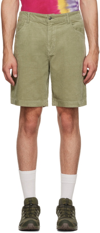 Photo: Dime Green Cotton Shorts