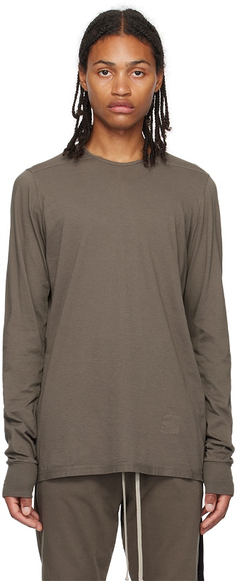 Photo: Rick Owens DRKSHDW Gray Level Long Sleeve T-Shirt