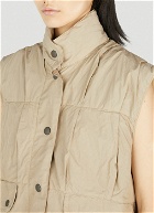 Our Legacy - Parachute Puffer Vest in Beige