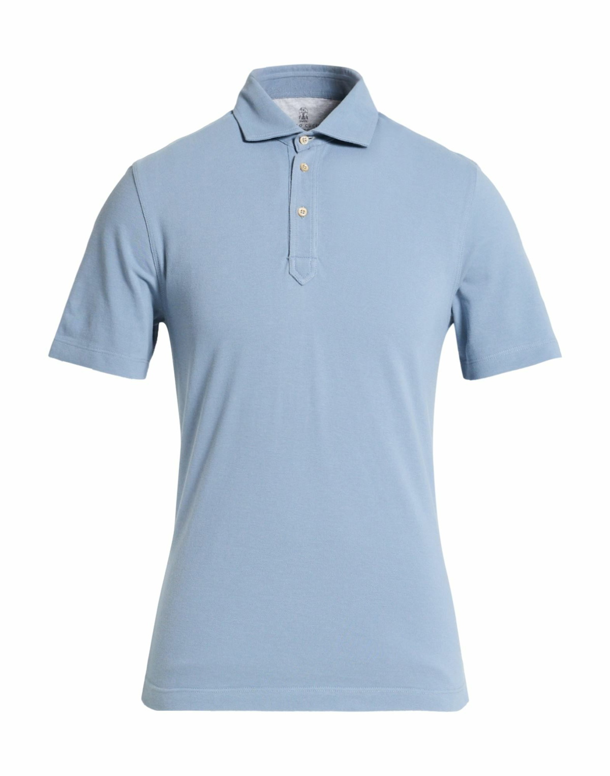 Brunello Cucinelli Mens Polo shirt Slate in Blue