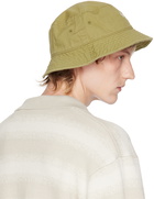 Stüssy Khaki Stock Bucket Hat