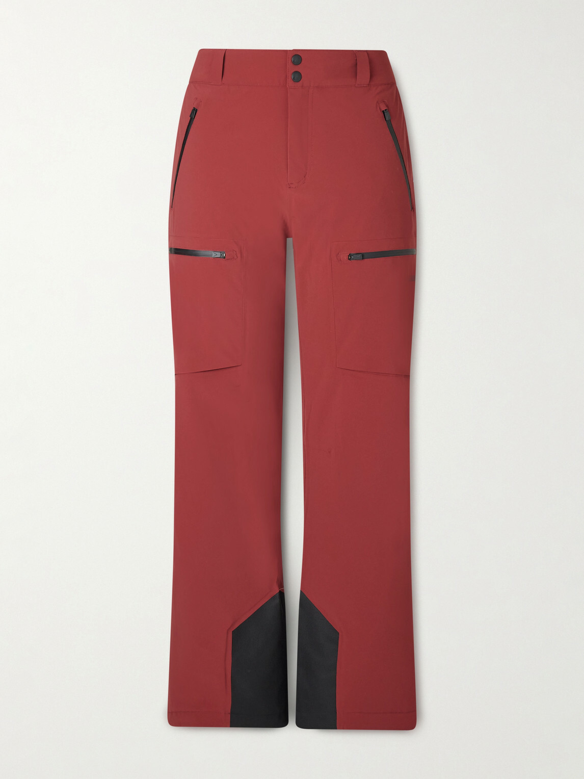 Aztech Mountain - Pyramid Straight-Leg Padded Shell Ski Pants - Burgundy