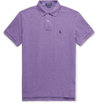 Polo Ralph Lauren - Slim-Fit Cotton-Piqué Polo Shirt - Men - Purple