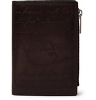 Berluti - Periple Scritto Leather Wallet - Black