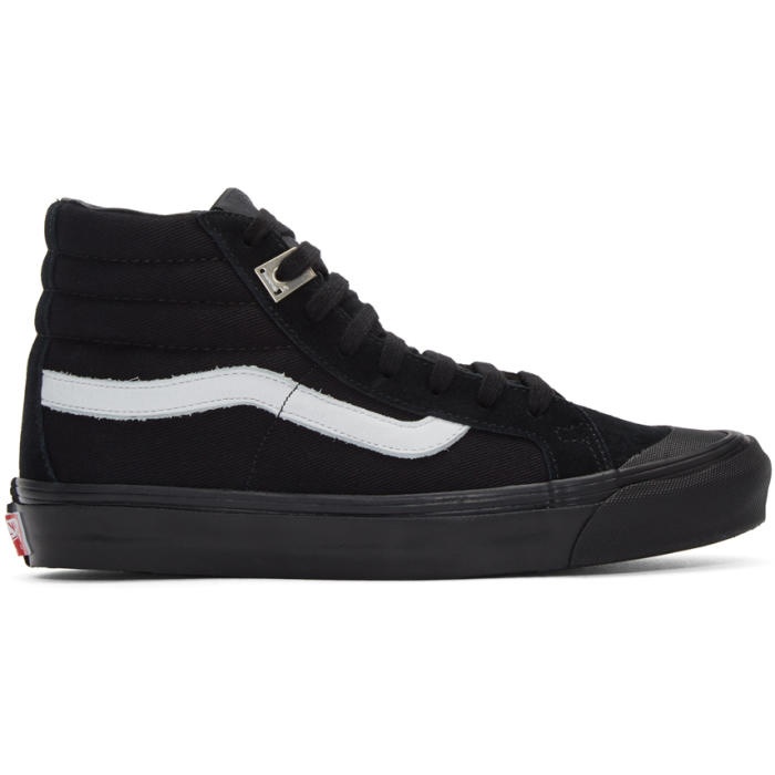 Photo: Vans Black Alyx Edition OG Style 138 LX High-Top Sneakers