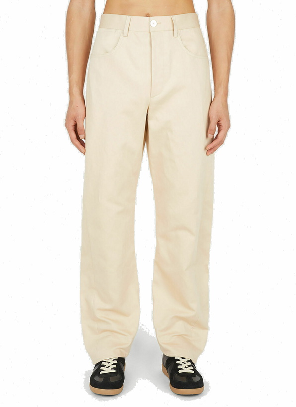 Photo: Relaxed Chino Pants in Beige