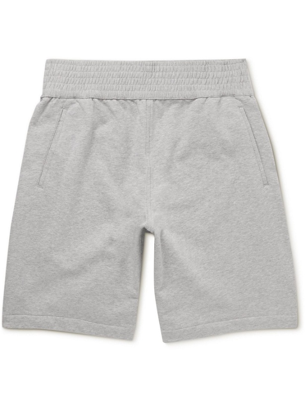 Photo: Comme des Garçons SHIRT - Wide-Leg Cotton-Jersey Shorts - Gray