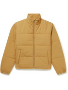 John Elliott - Pico Quilted Padded Cotton-Poplin Jacket - Yellow