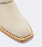 Rabanne Suede biker boots